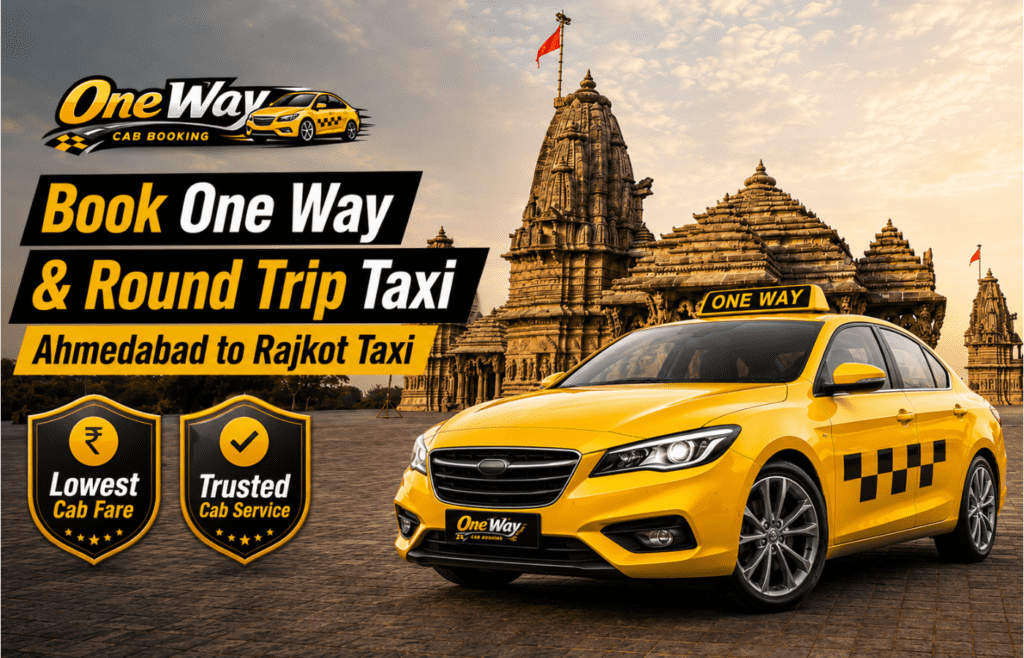 Ahmedabad to Rajkot taxi