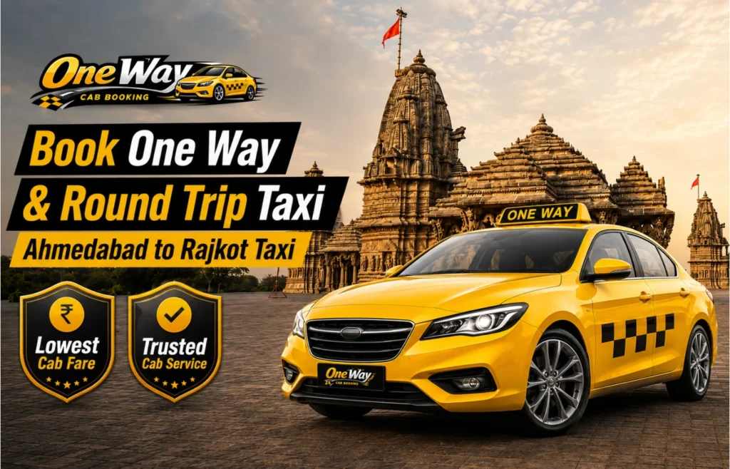 Ahmedabad to Rajkot taxi